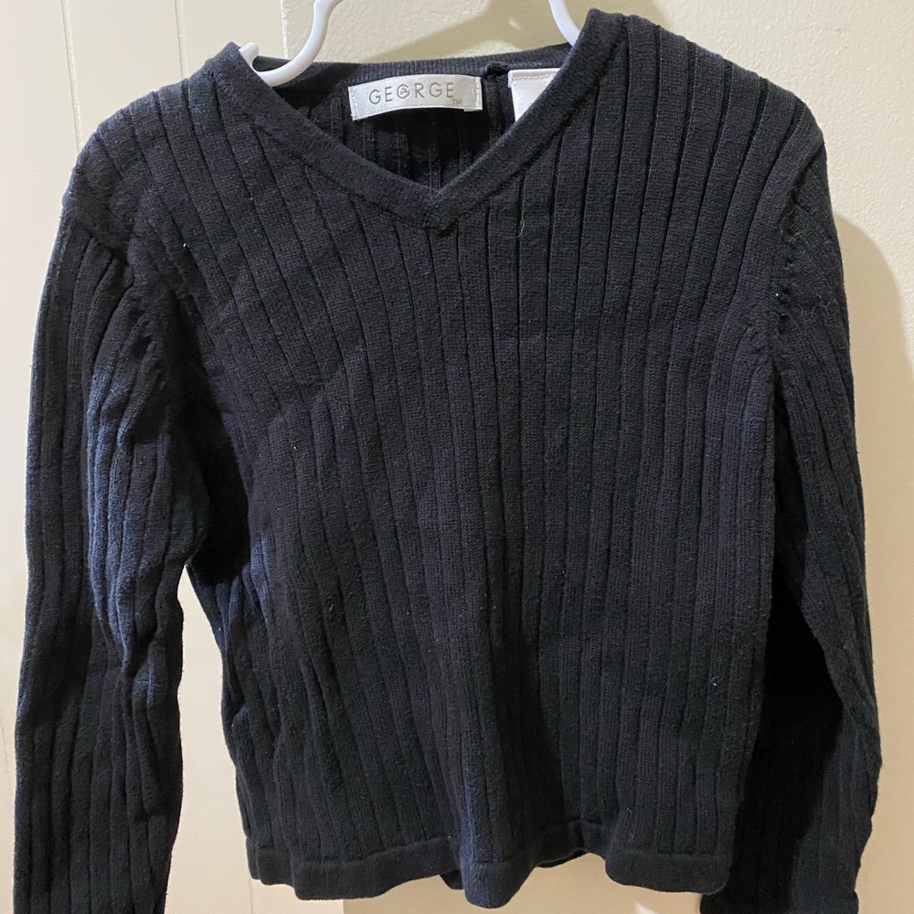 black and gray “George” tops, v-neck. kids